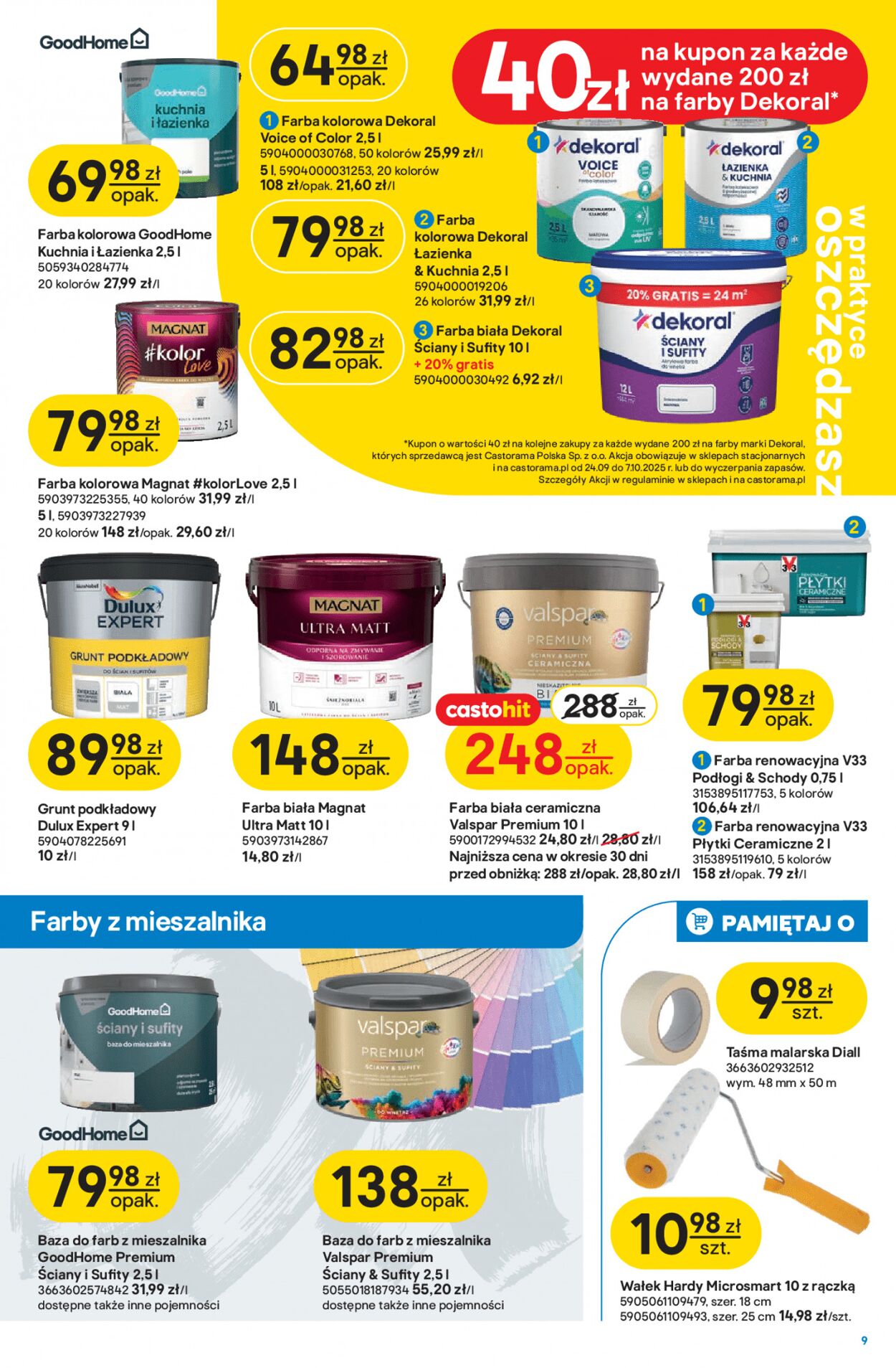 Gazetka Castorama 24.09.2025 - 07.10.2025