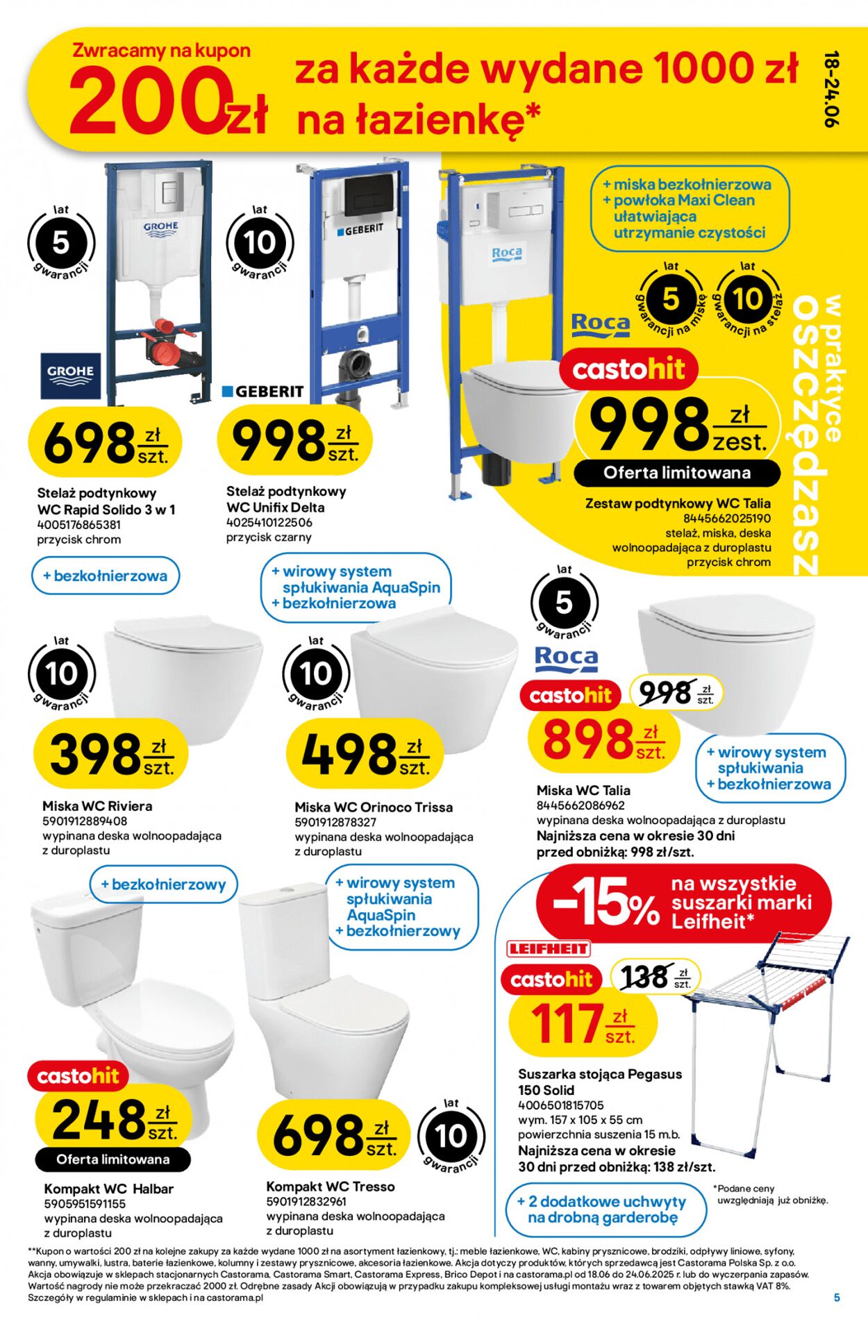 Gazetka Castorama 18.06.2025 - 01.07.2025