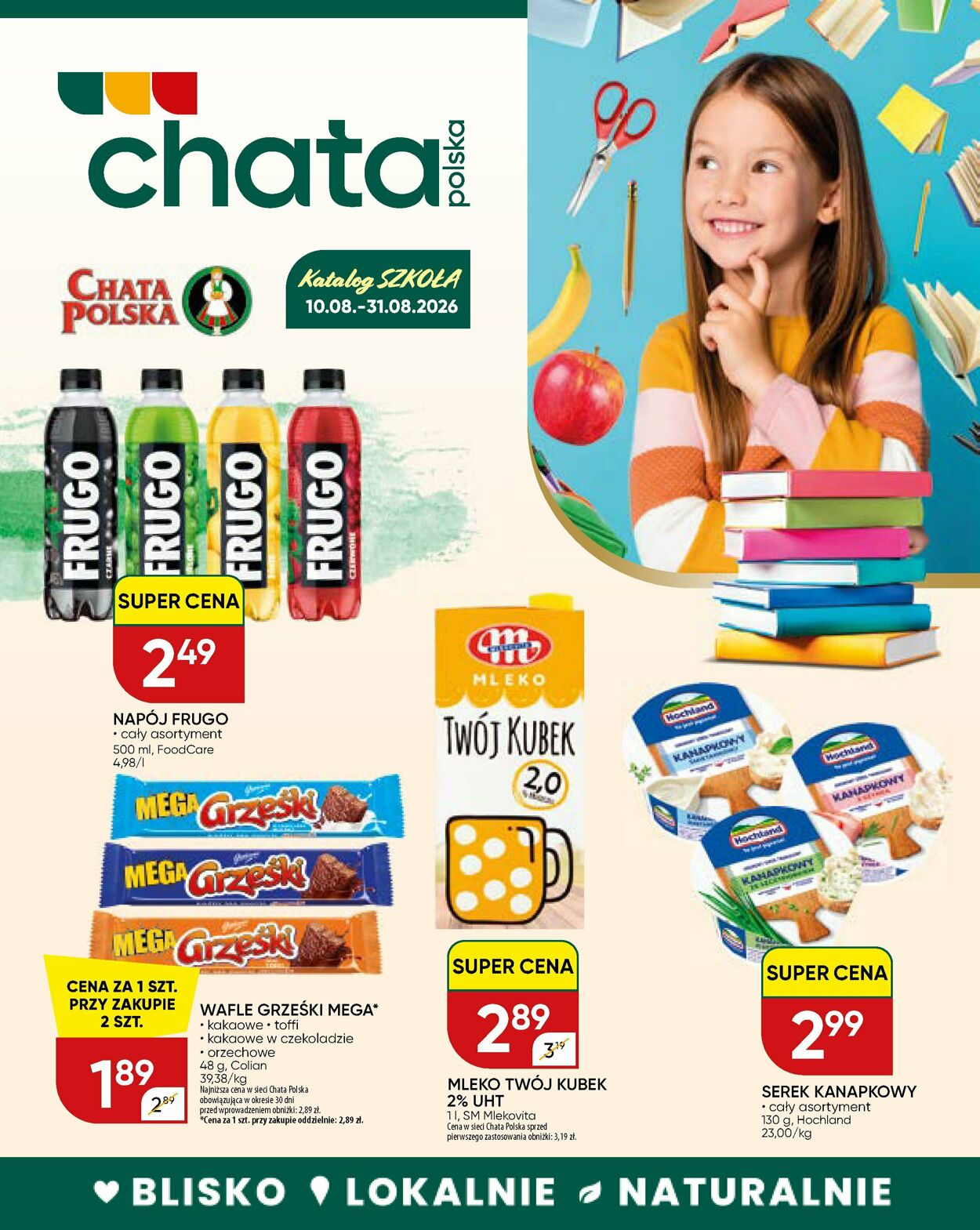Gazetka Chata Polska 10.08.2026 - 18.08.2026