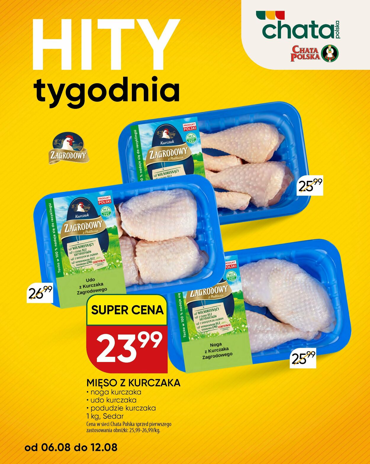 Gazetka Chata Polska 10.08.2026 - 18.08.2026