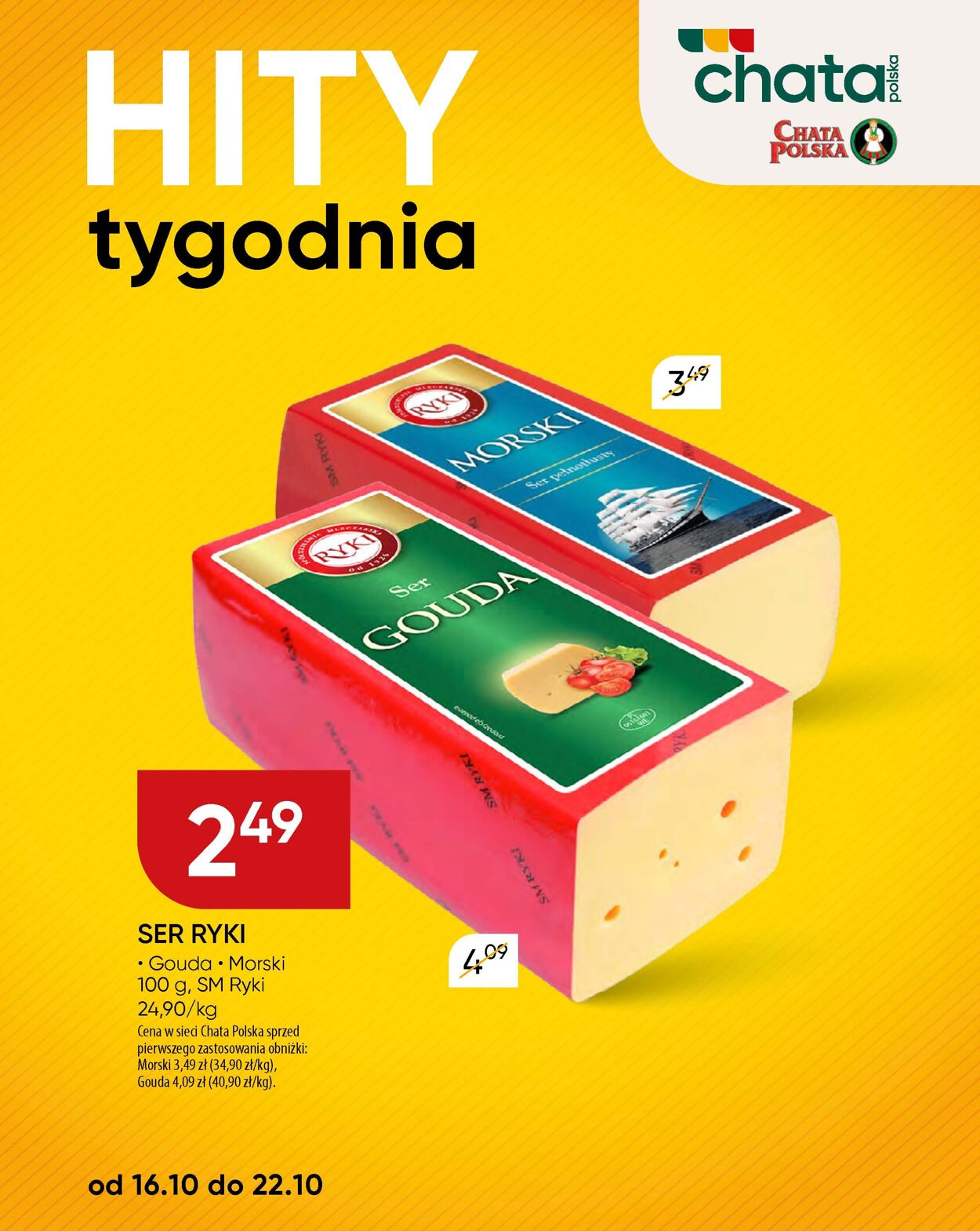 Gazetka Chata Polska 23.10.2025 - 02.11.2025