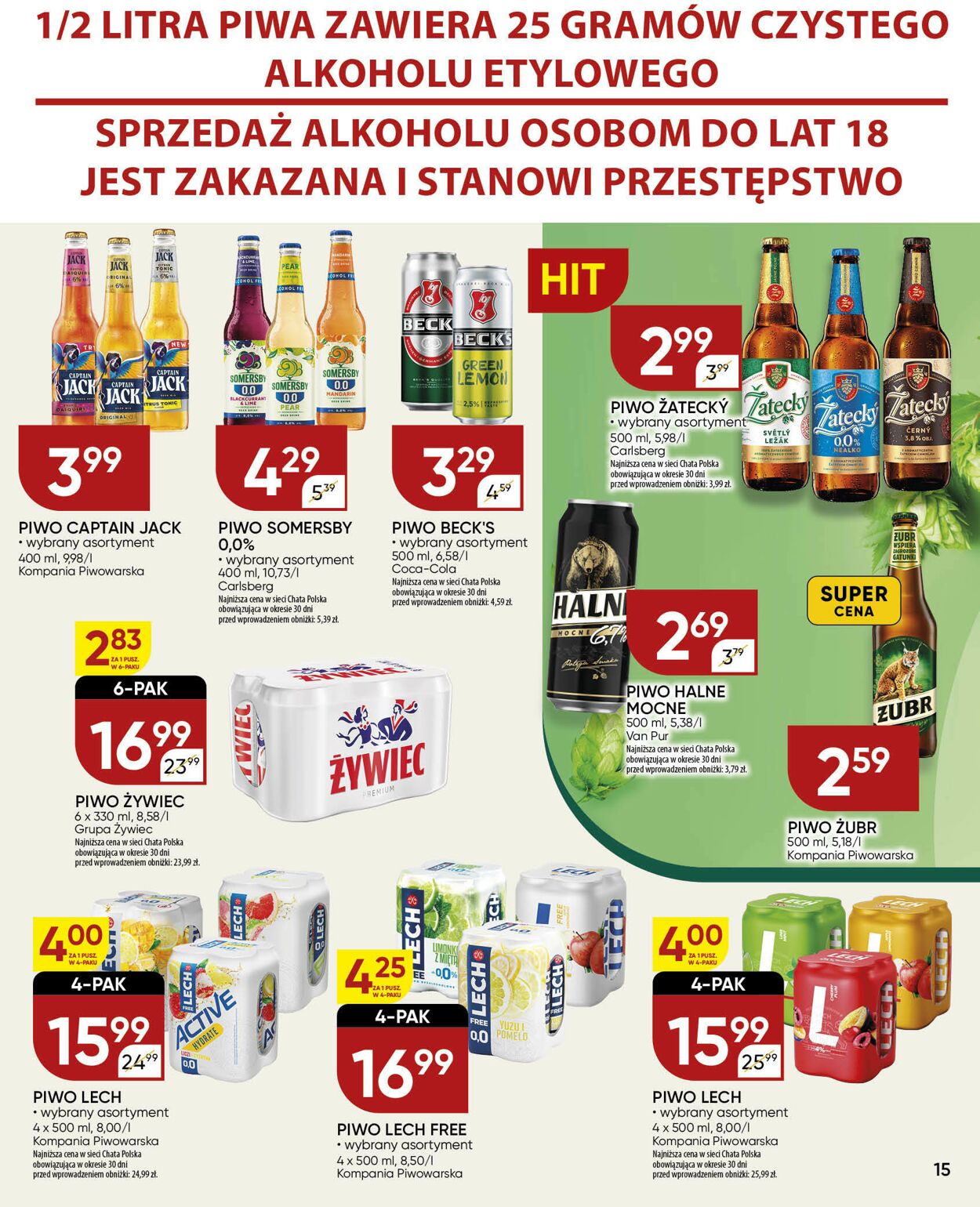 Gazetka Chata Polska 23.10.2025 - 02.11.2025