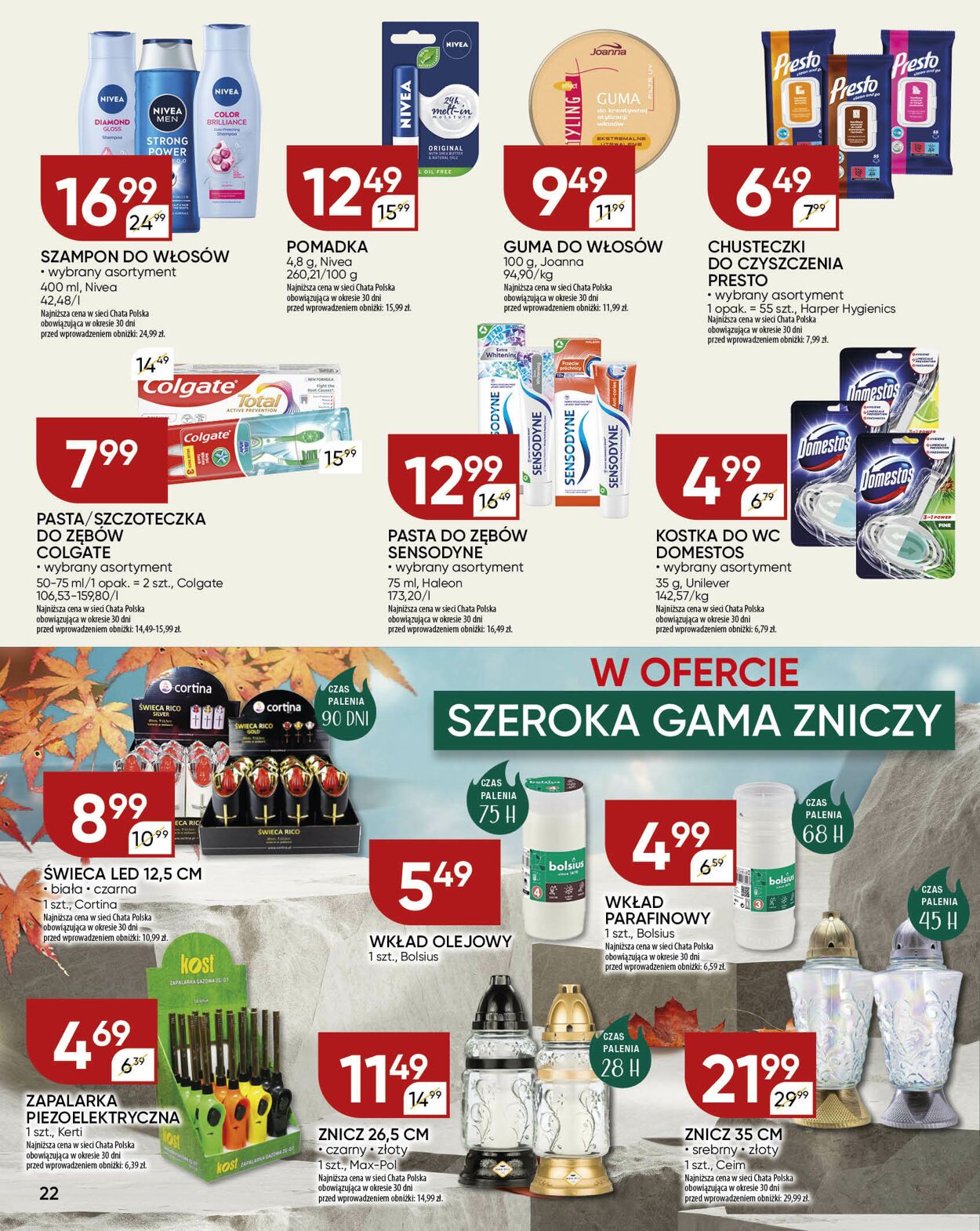 Gazetka Chata Polska 23.10.2025 - 02.11.2025