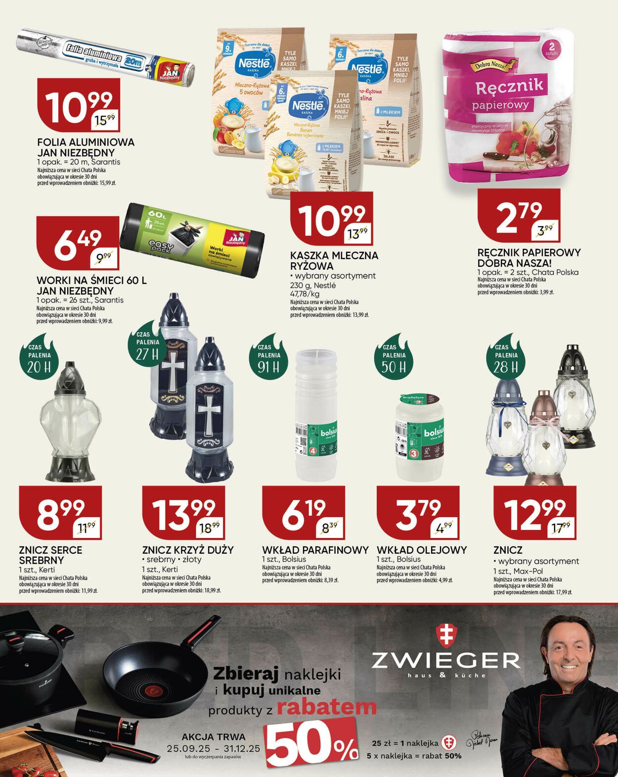 Gazetka Chata Polska 09.10.2025 - 19.10.2025