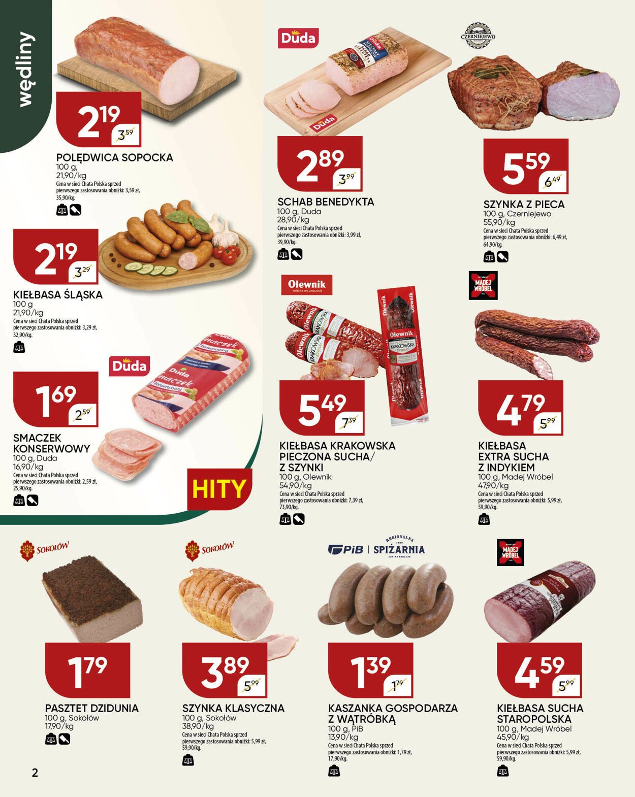 Gazetka Chata Polska 09.10.2025 - 19.10.2025