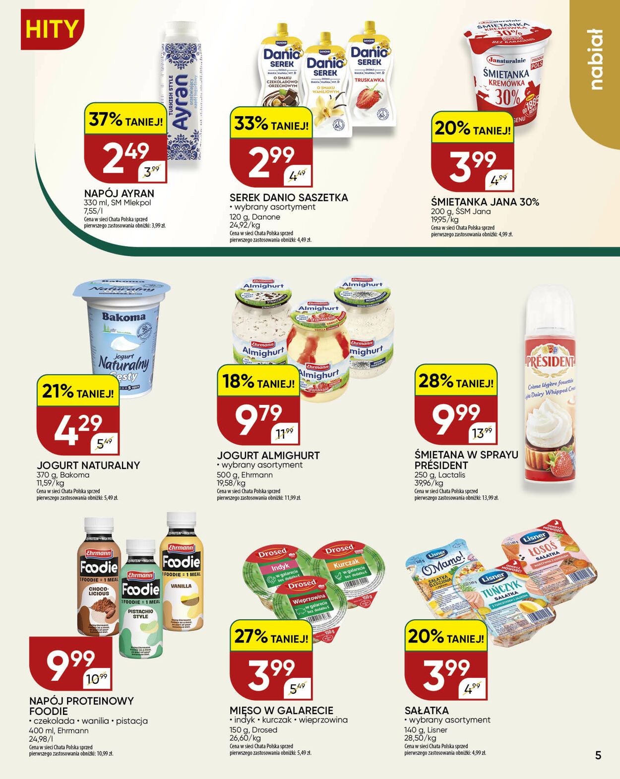 Gazetka Chata Polska 21.04.2026 - 29.04.2026