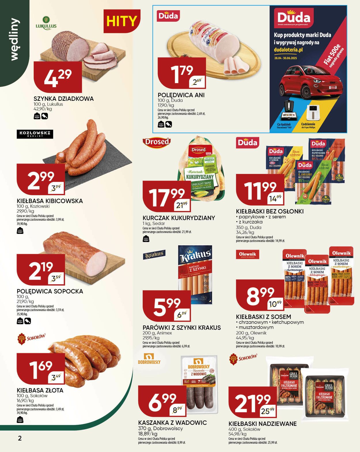 Gazetka Chata Polska 05.06.2025 - 15.06.2025