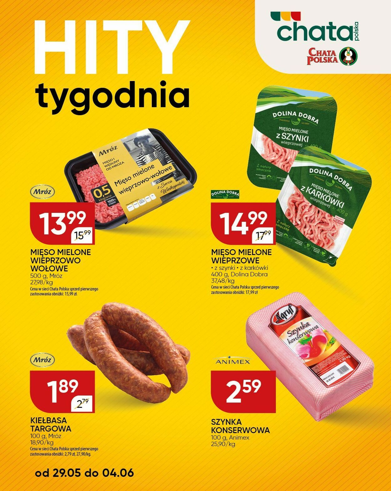 Gazetka Chata Polska 05.06.2025 - 15.06.2025