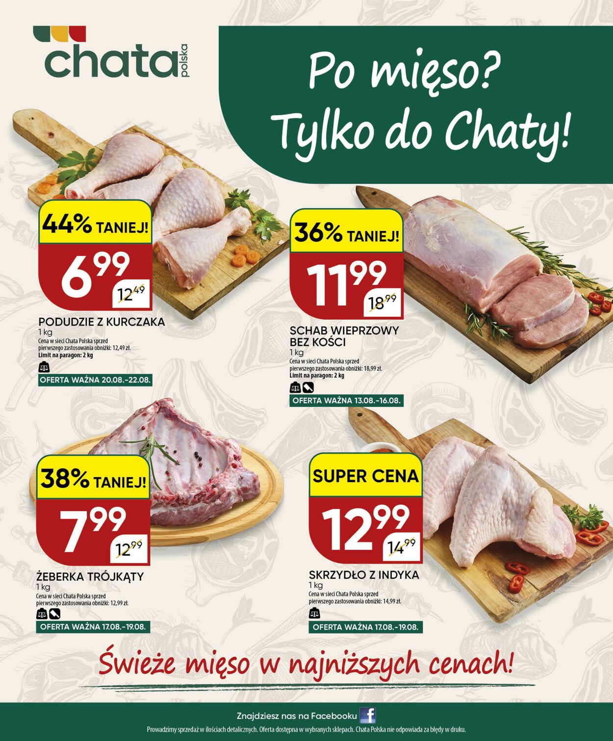 Gazetka Chata Polska 12.08.2026 - 20.08.2026