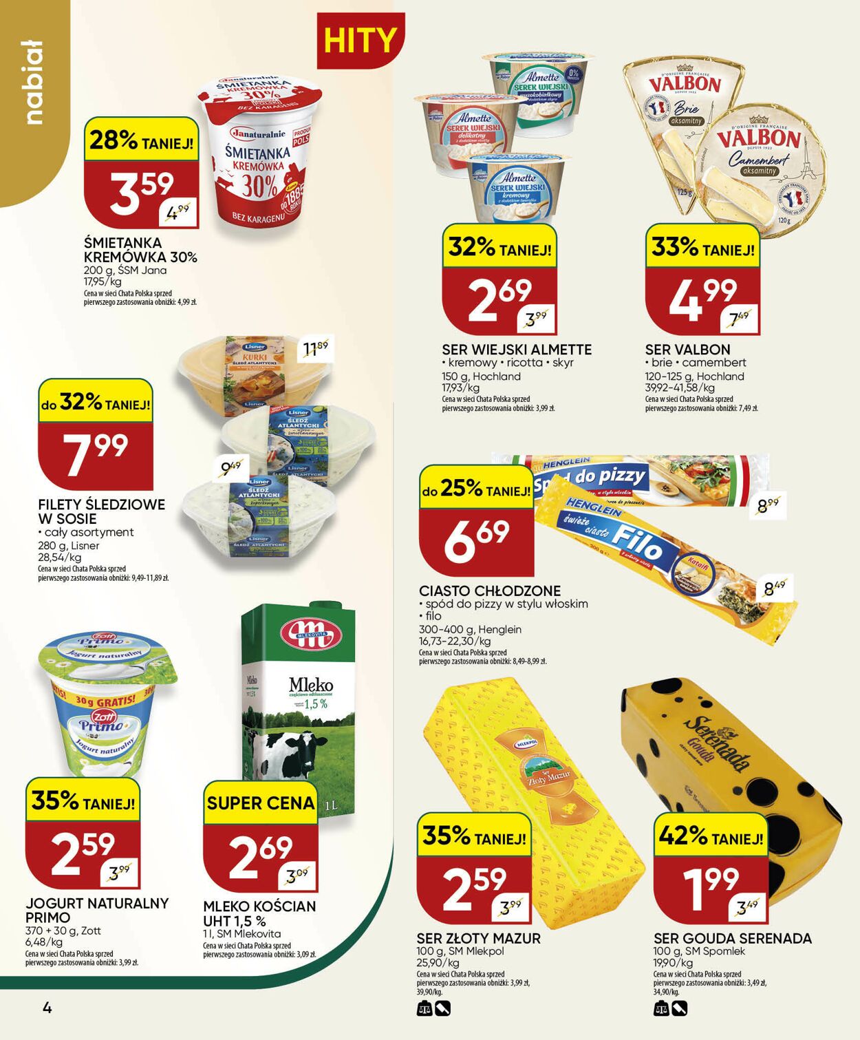 Gazetka Chata Polska 12.08.2026 - 20.08.2026