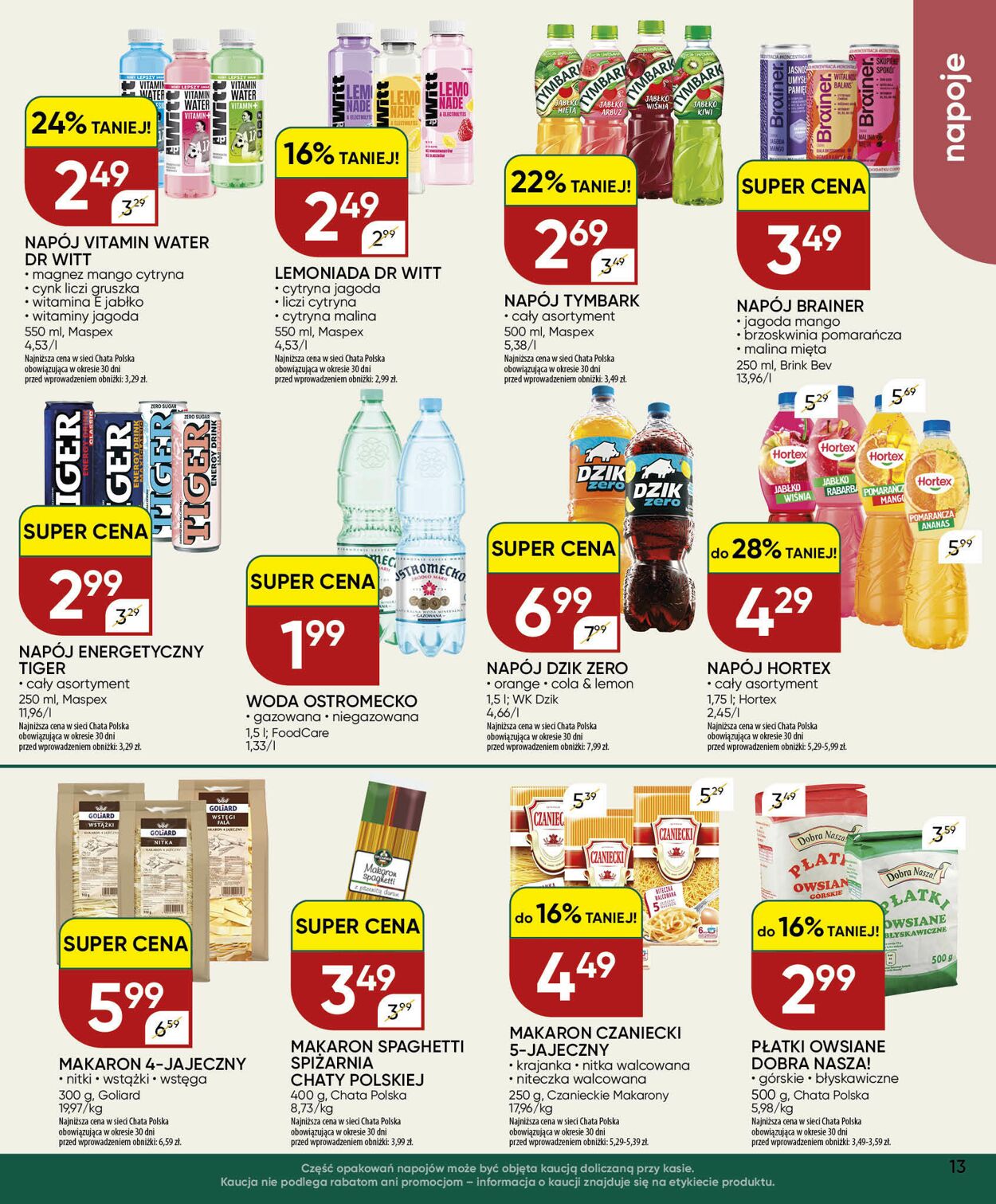 Gazetka Chata Polska 12.08.2026 - 20.08.2026