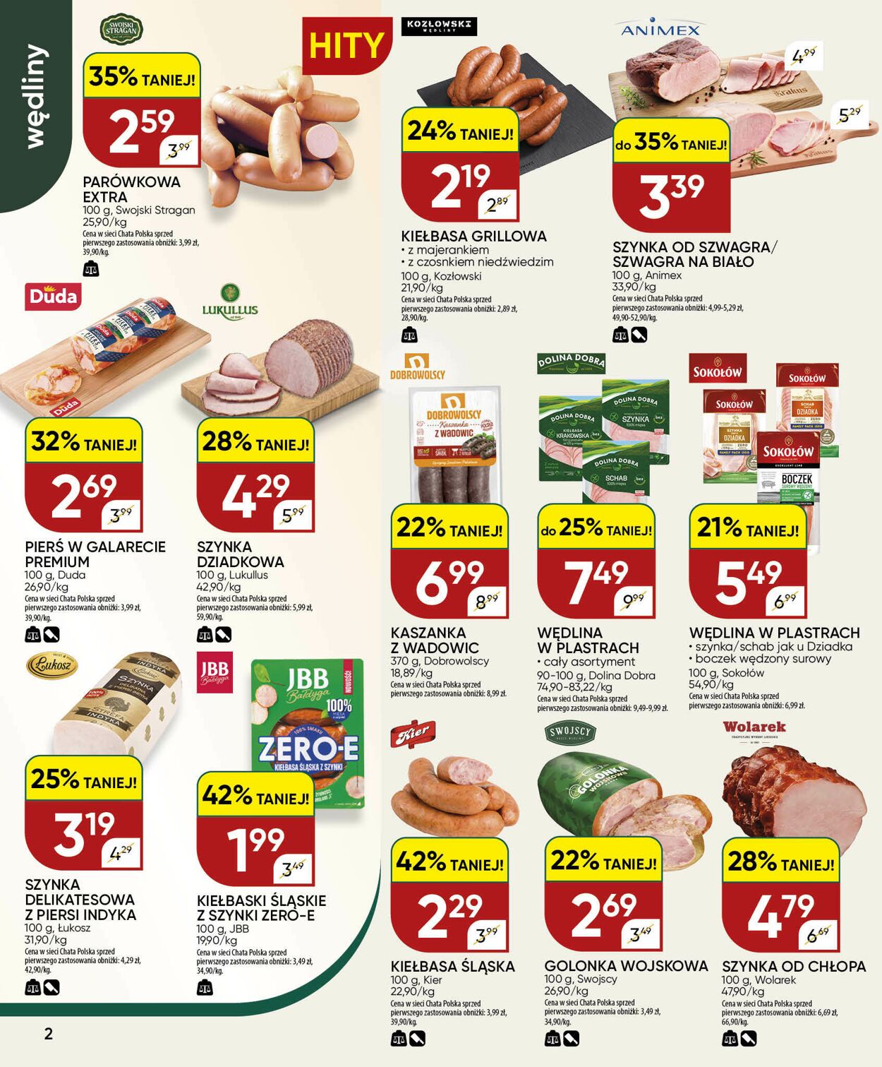 Gazetka Chata Polska 01.07.2026 - 09.07.2026