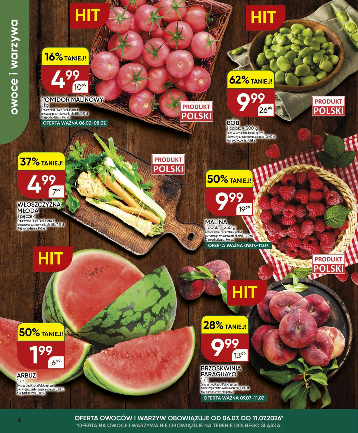 Gazetka Chata Polska 01.07.2026 - 09.07.2026
