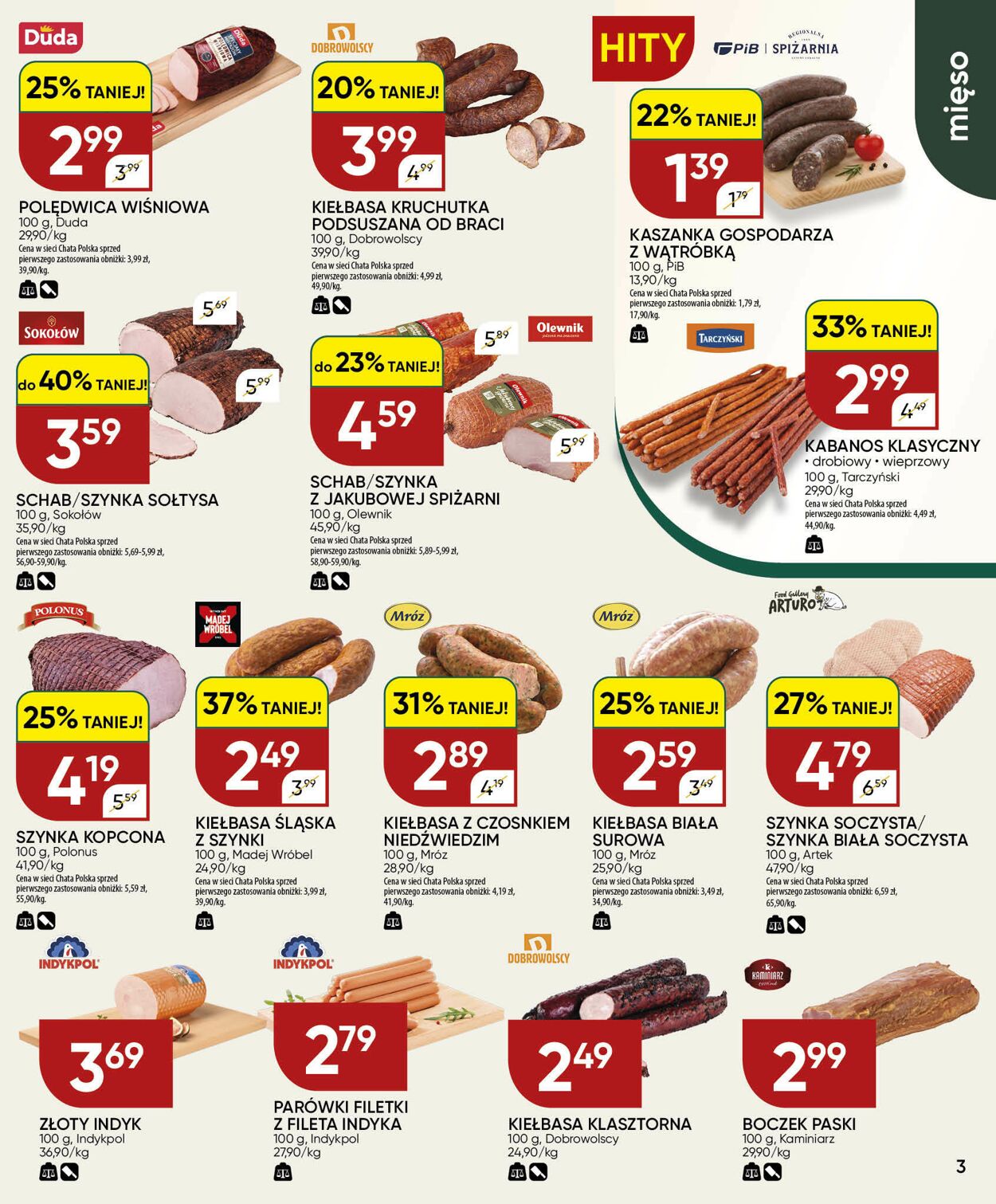Gazetka Chata Polska 01.07.2026 - 09.07.2026