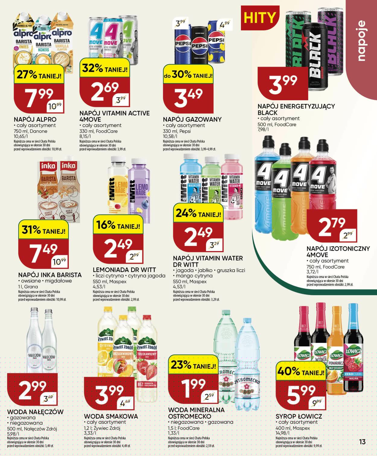 Gazetka Chata Polska 01.07.2026 - 09.07.2026