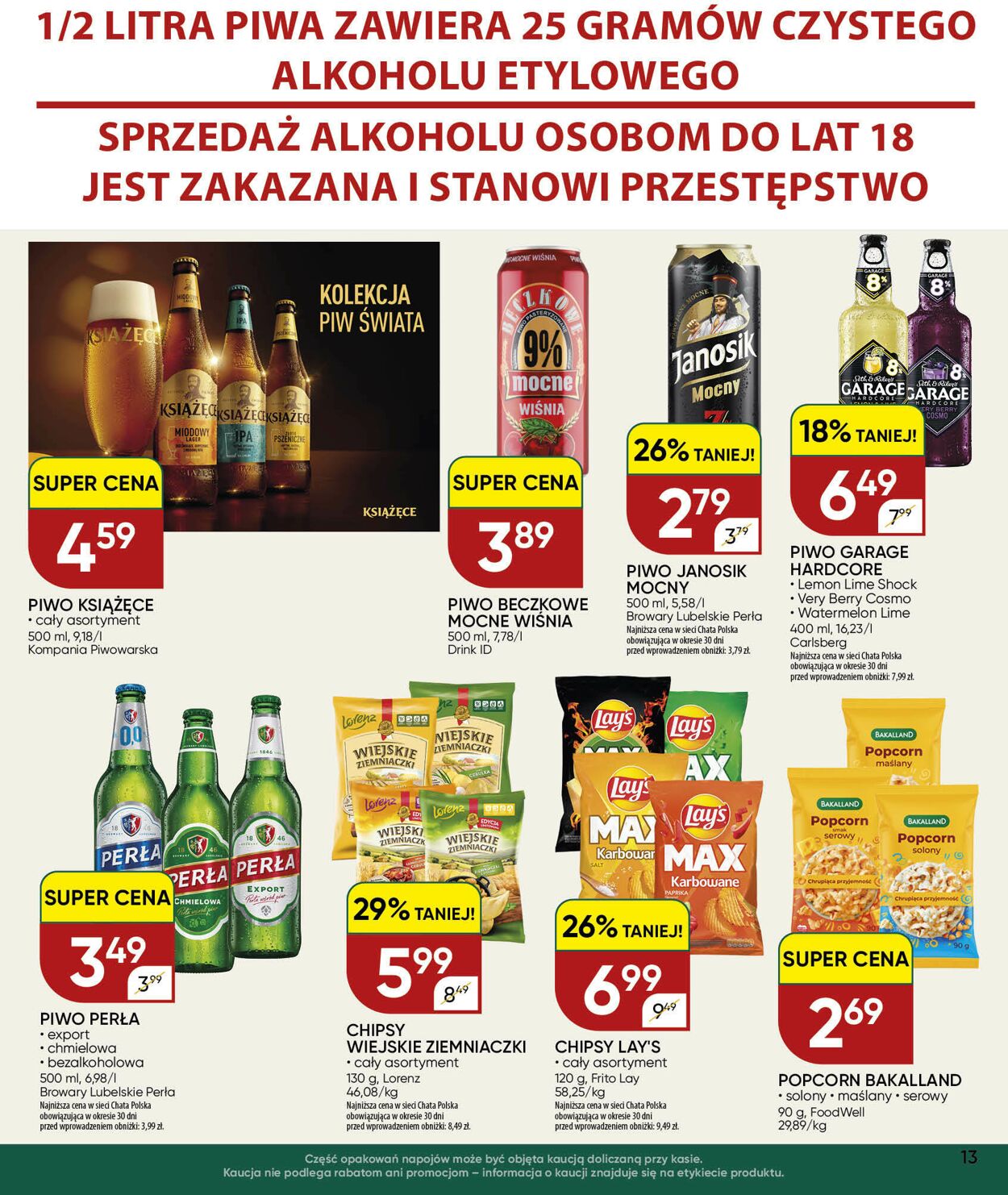 Gazetka Chata Polska 26.08.2026 - 03.09.2026