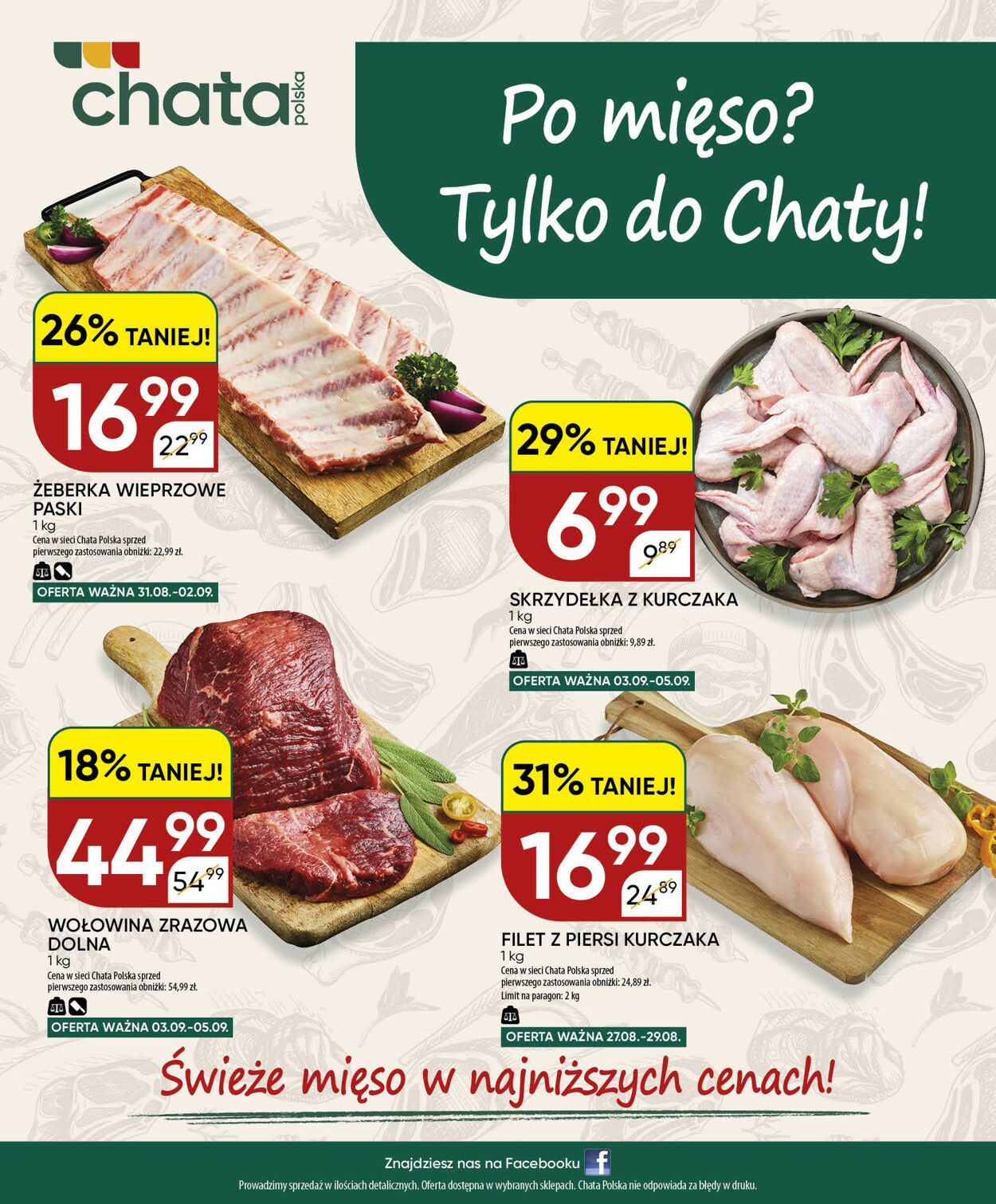 Gazetka Chata Polska 26.08.2026 - 03.09.2026