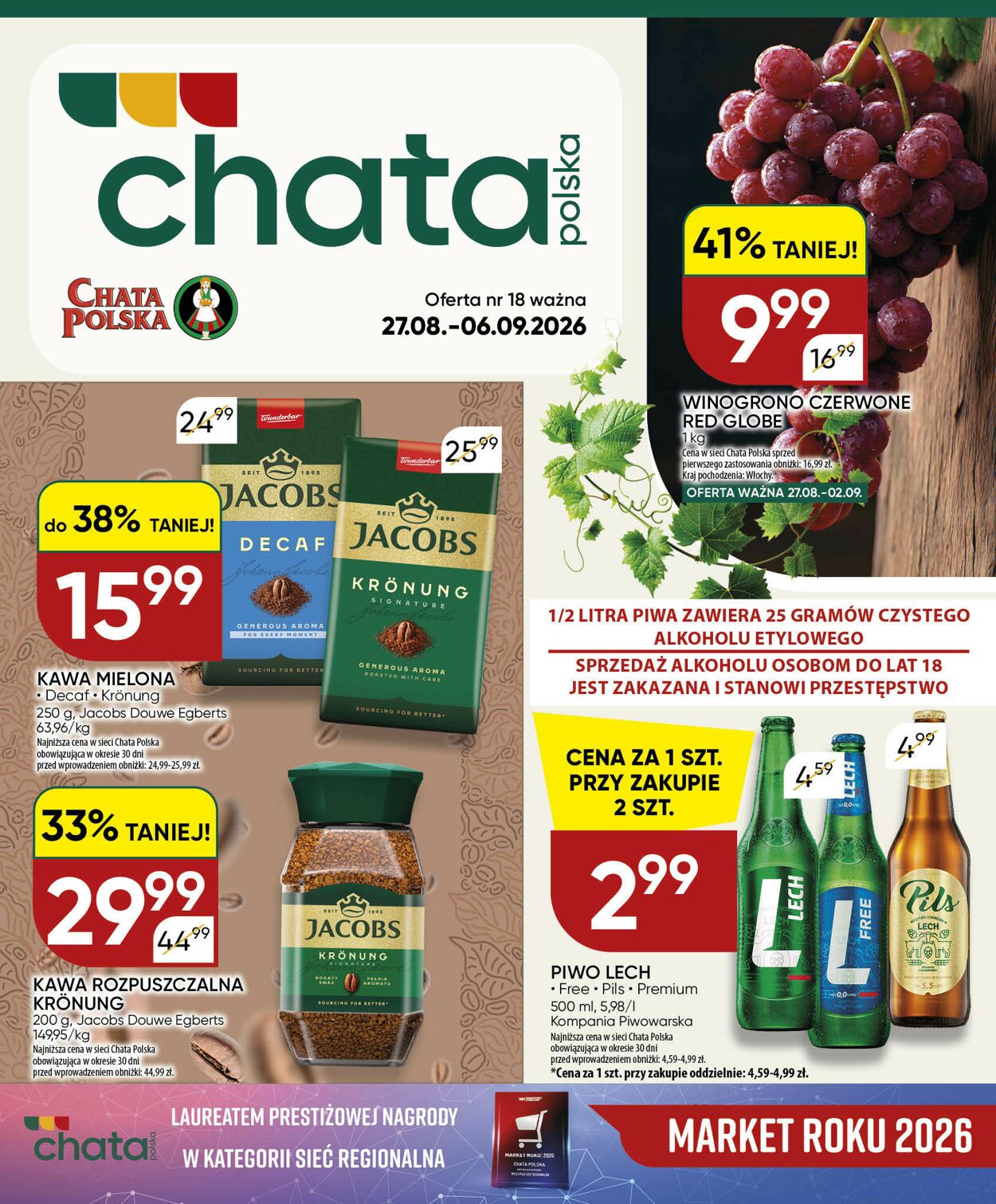 Gazetka Chata Polska 26.08.2026 - 03.09.2026