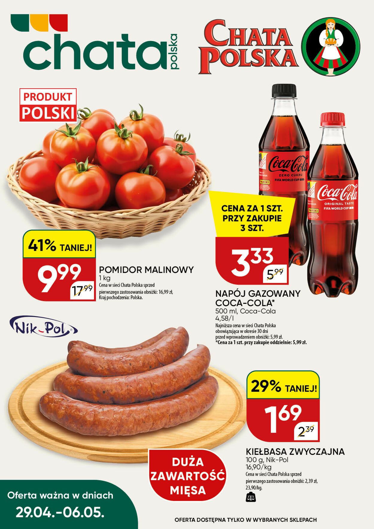 Gazetka Chata Polska 06.05.2026 - 14.05.2026