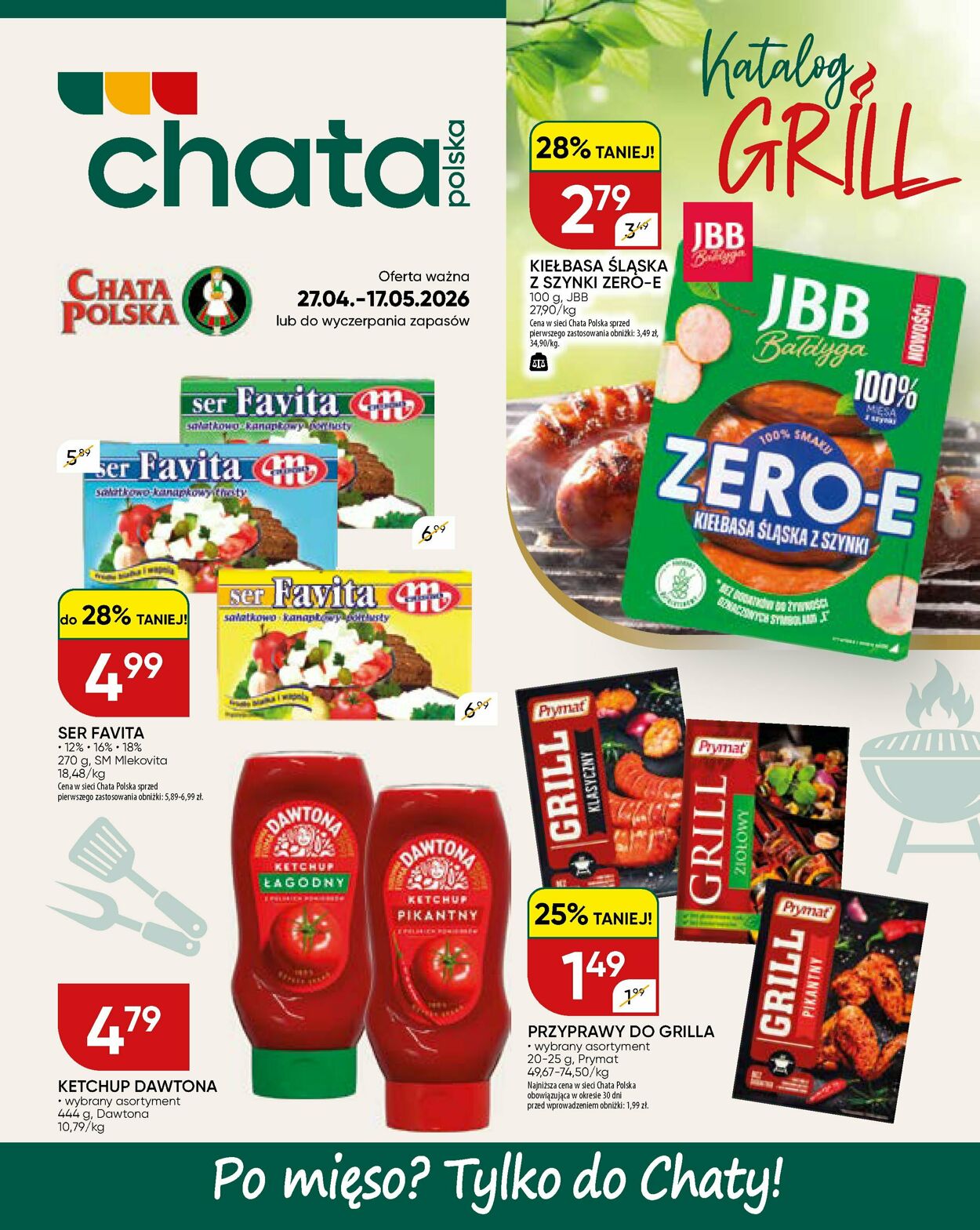 Gazetka Chata Polska 06.05.2026 - 14.05.2026