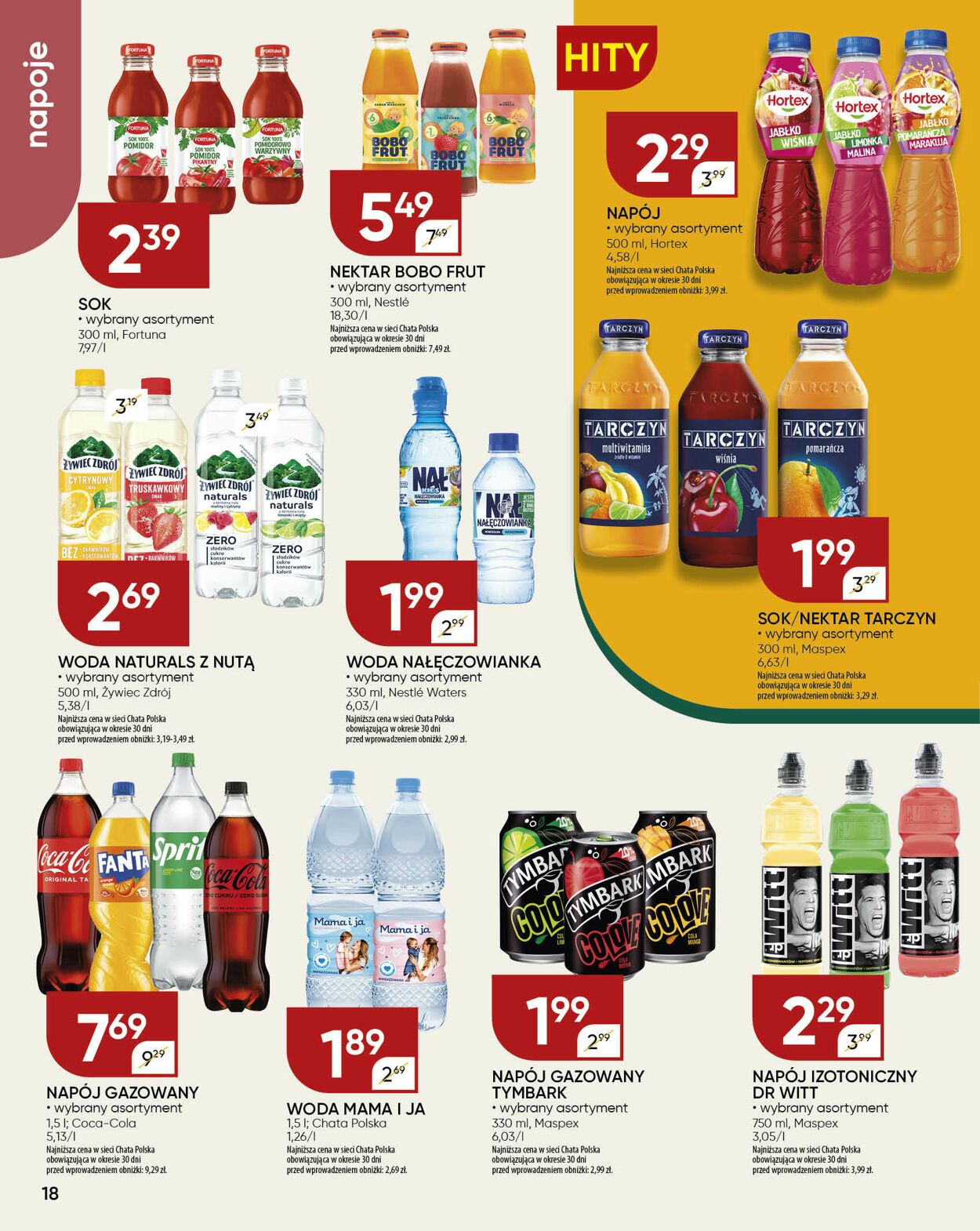 Gazetka Chata Polska 31.07.2025 - 10.08.2025