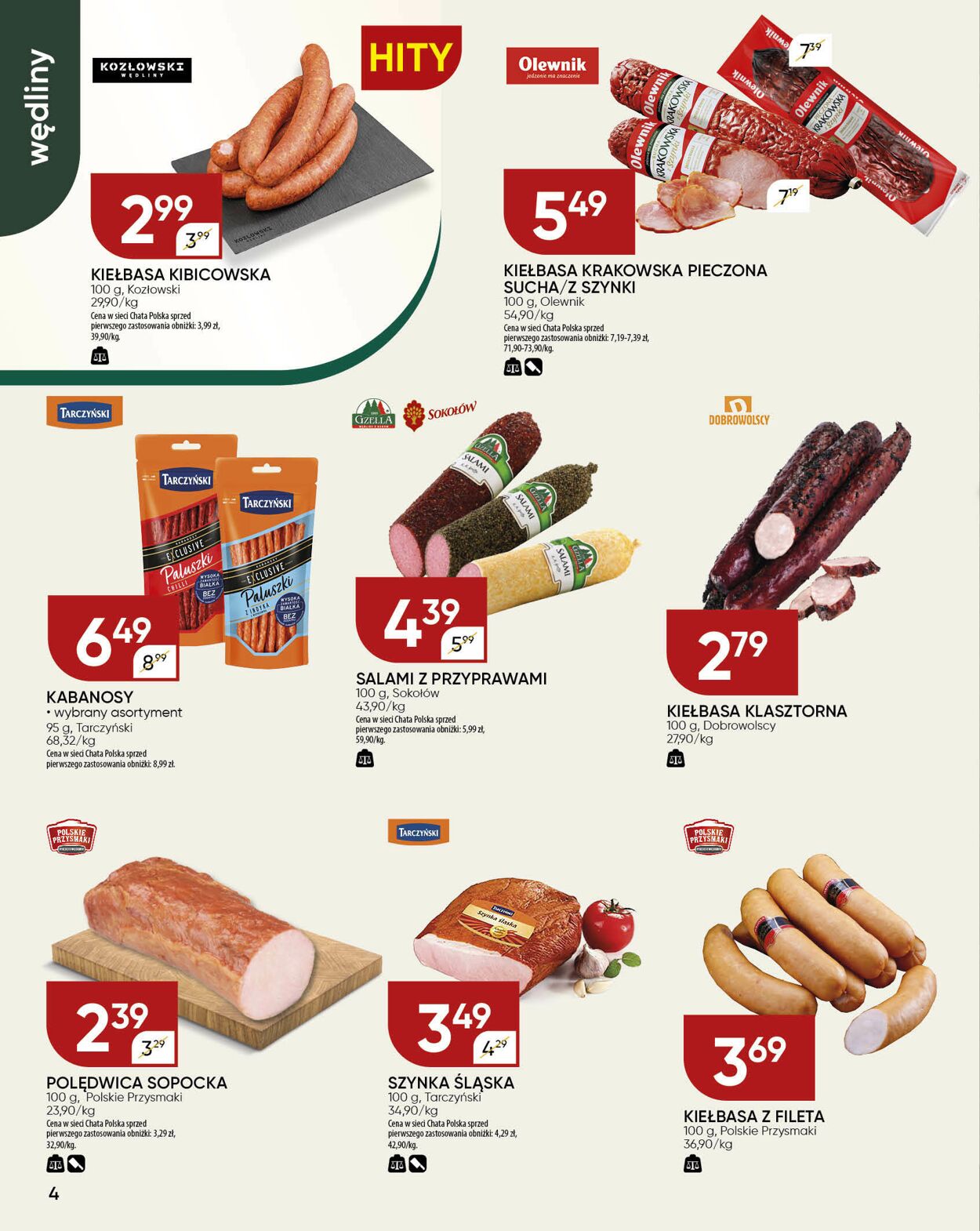Gazetka Chata Polska 31.07.2025 - 10.08.2025