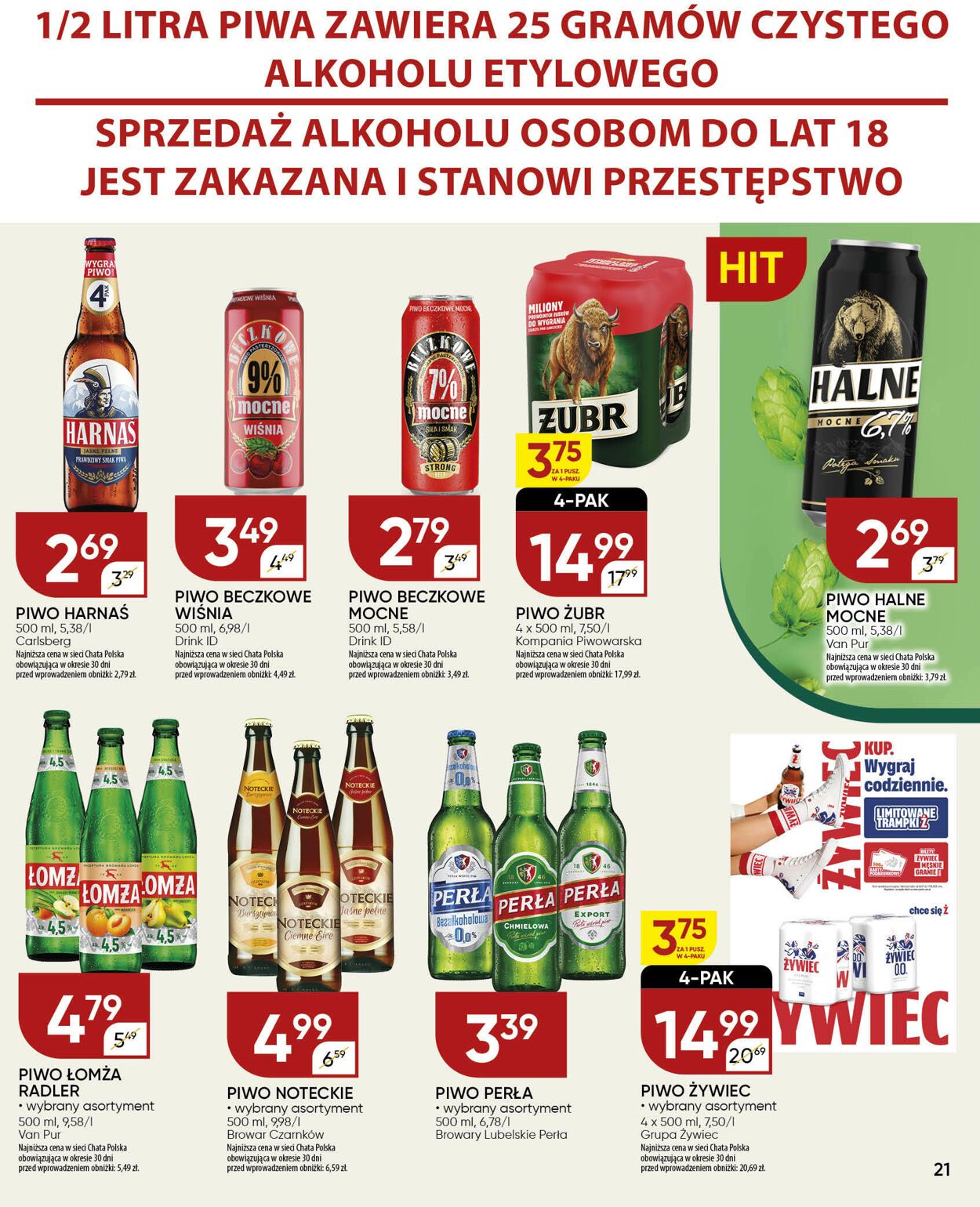 Gazetka Chata Polska 31.07.2025 - 10.08.2025