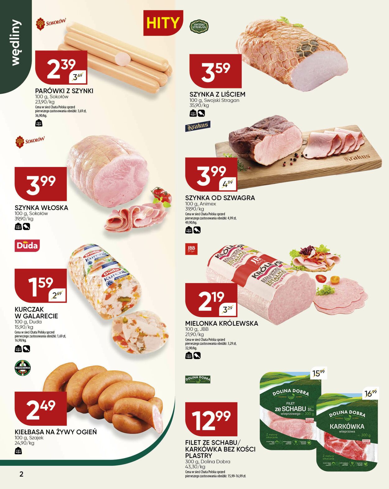 Gazetka Chata Polska 31.07.2025 - 10.08.2025