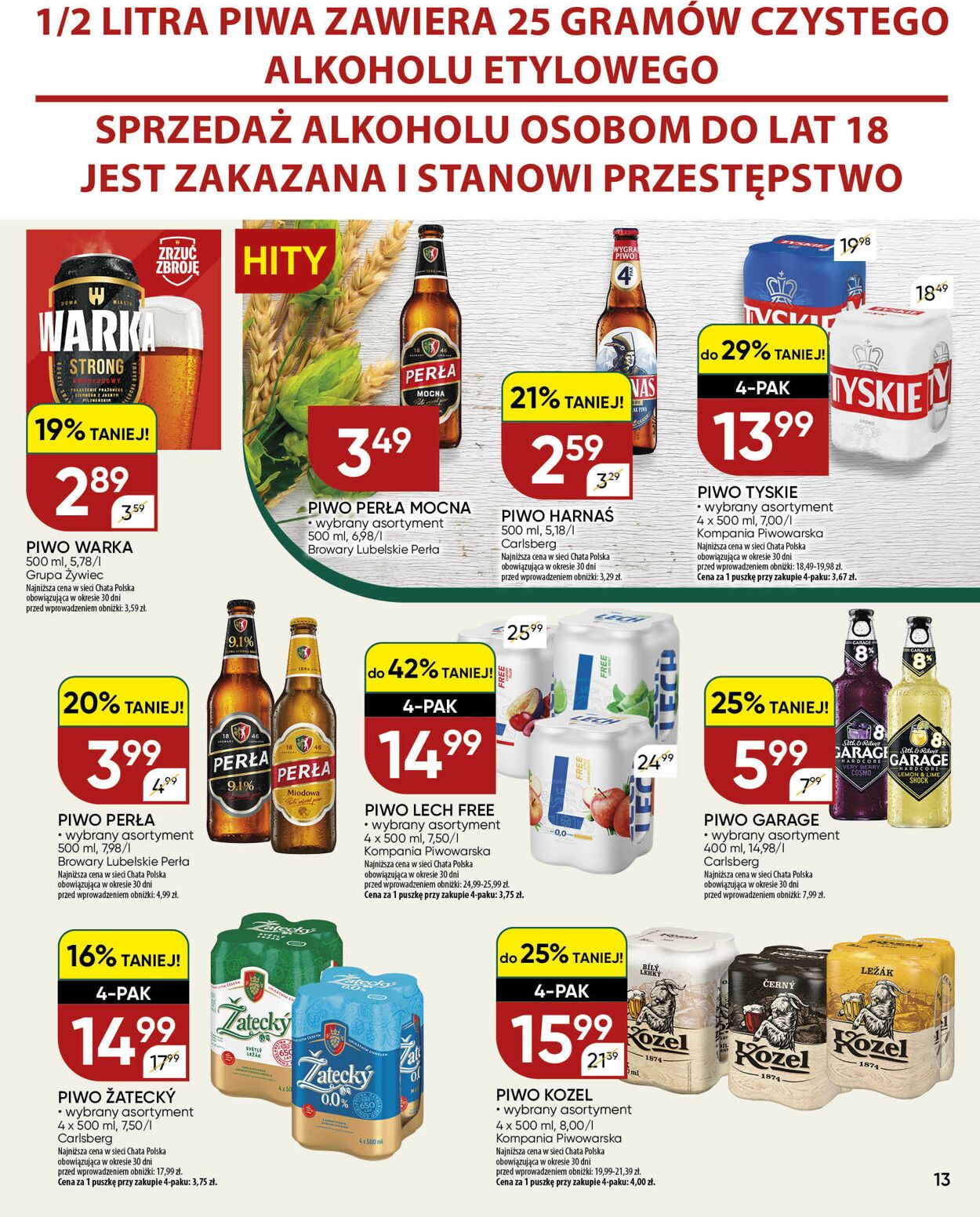 Gazetka Chata Polska 11.03.2026 - 19.03.2026
