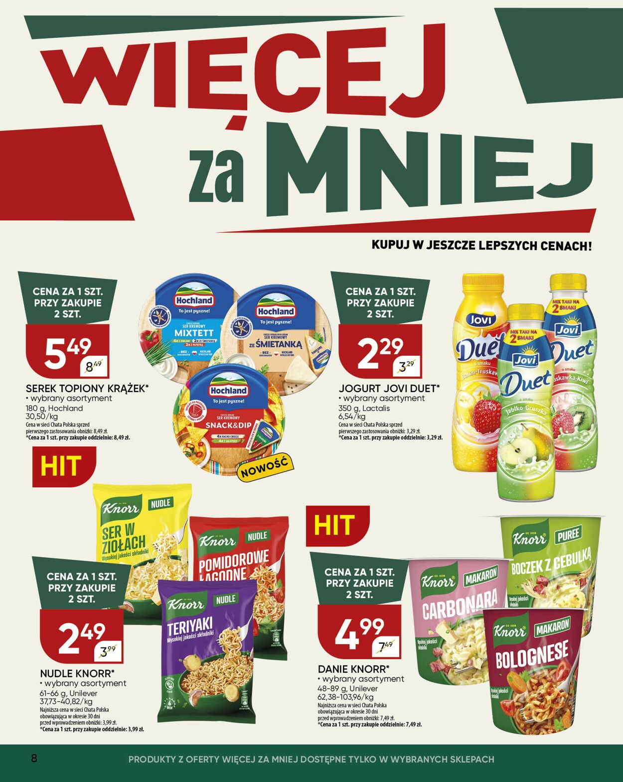 Gazetka Chata Polska 25.09.2025 - 05.10.2025