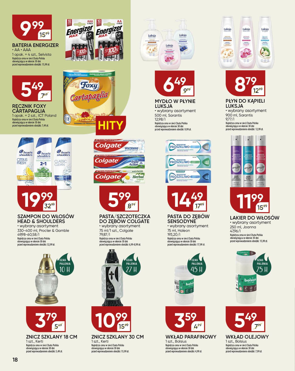 Gazetka Chata Polska 25.09.2025 - 05.10.2025