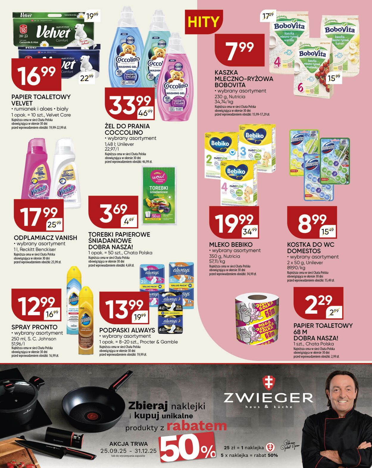 Gazetka Chata Polska 25.09.2025 - 05.10.2025