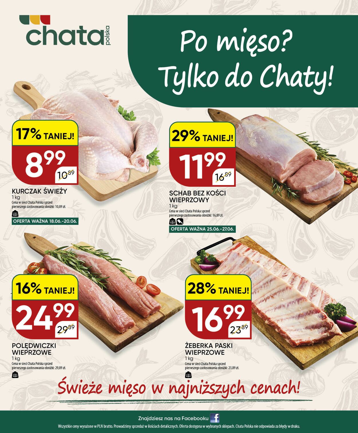 Gazetka Chata Polska 16.06.2026 - 24.06.2026