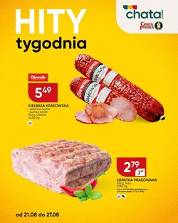 Gazetka Chata Polska 21.08.2025 - 27.08.2025