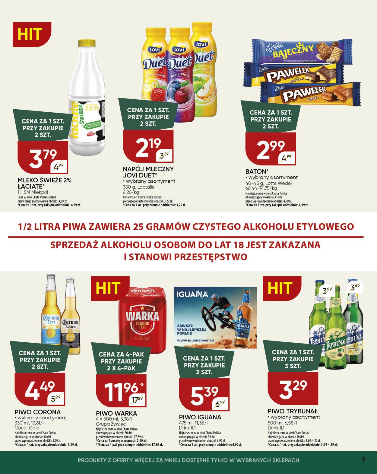 Gazetka Chata Polska 13.08.2025 - 24.08.2025