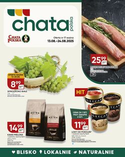 Gazetka Chata Polska 13.08.2025 - 24.08.2025