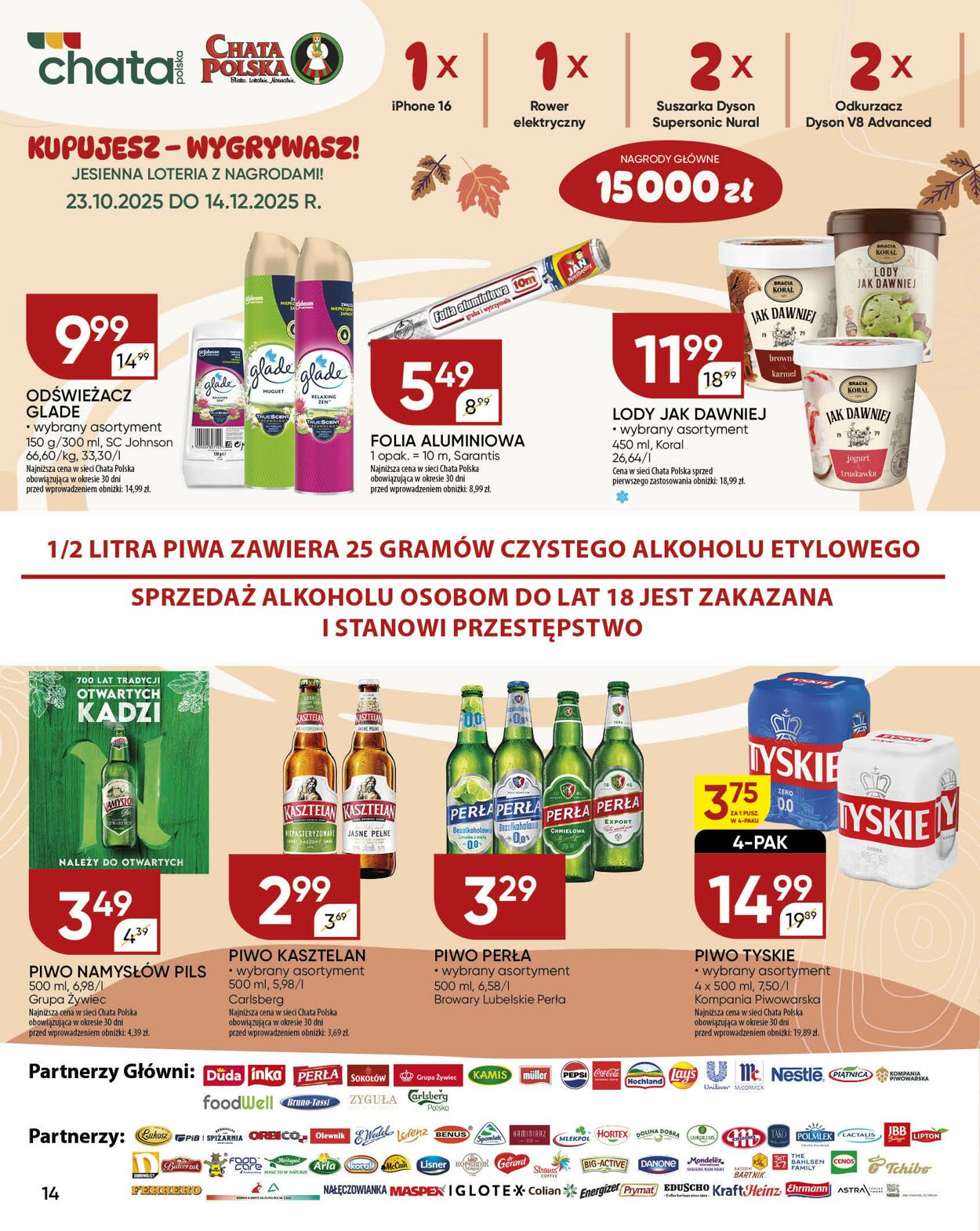 Gazetka Chata Polska 20.11.2025 - 30.11.2025