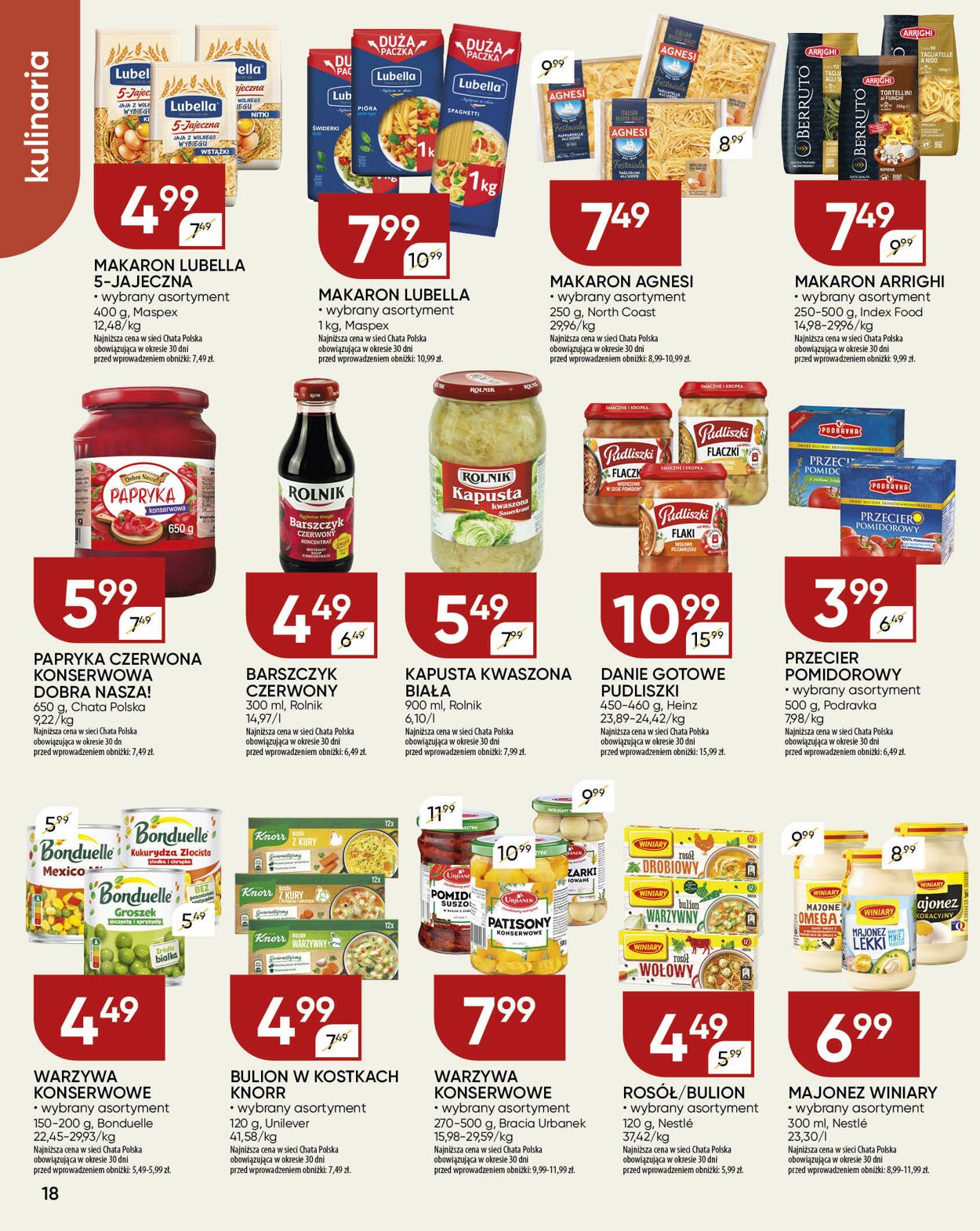 Gazetka Chata Polska 20.11.2025 - 30.11.2025
