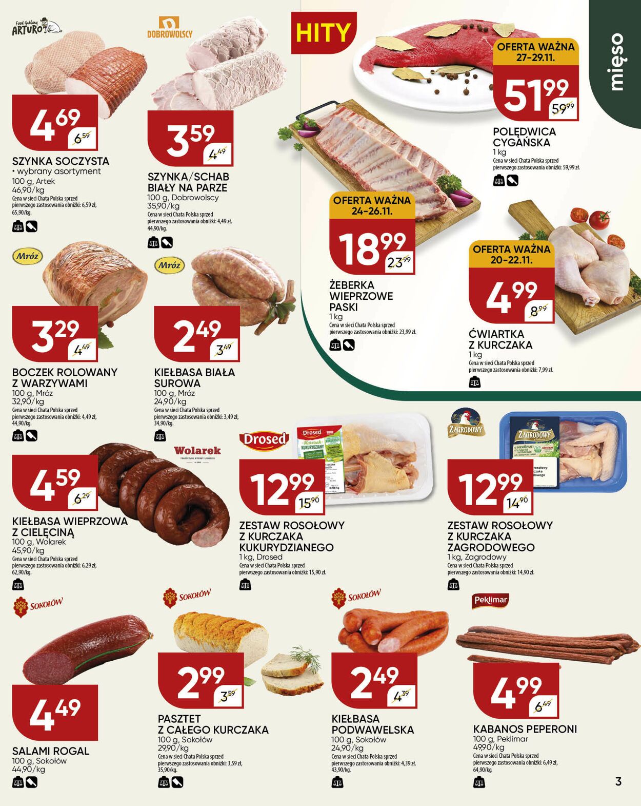 Gazetka Chata Polska 20.11.2025 - 30.11.2025