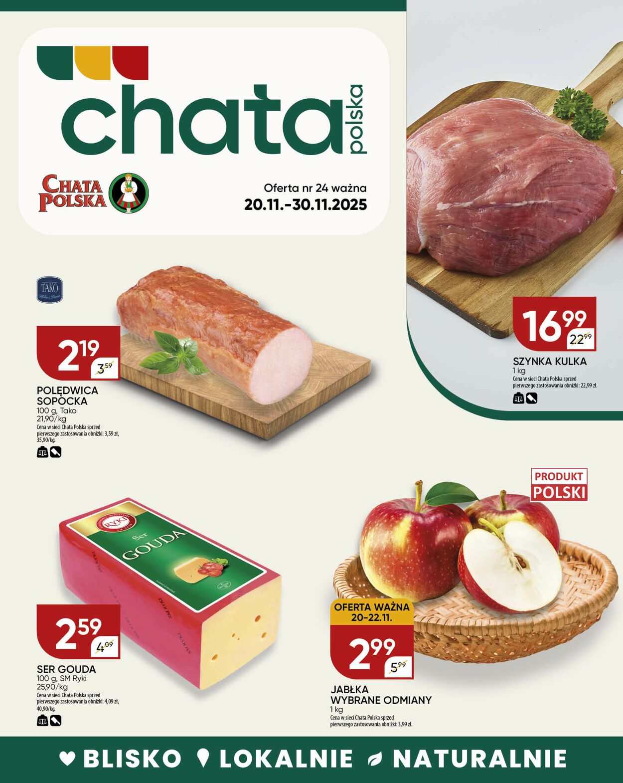 Gazetka Chata Polska 20.11.2025 - 30.11.2025