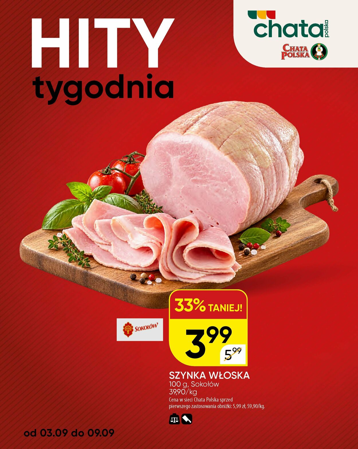Gazetka Chata Polska 07.09.2026 - 15.09.2026