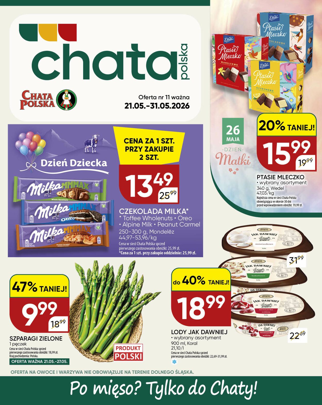 Gazetka Chata Polska 20.05.2026 - 28.05.2026