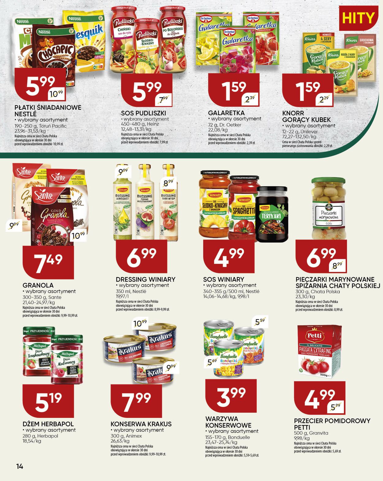 Gazetka Chata Polska 22.05.2025 - 01.06.2025