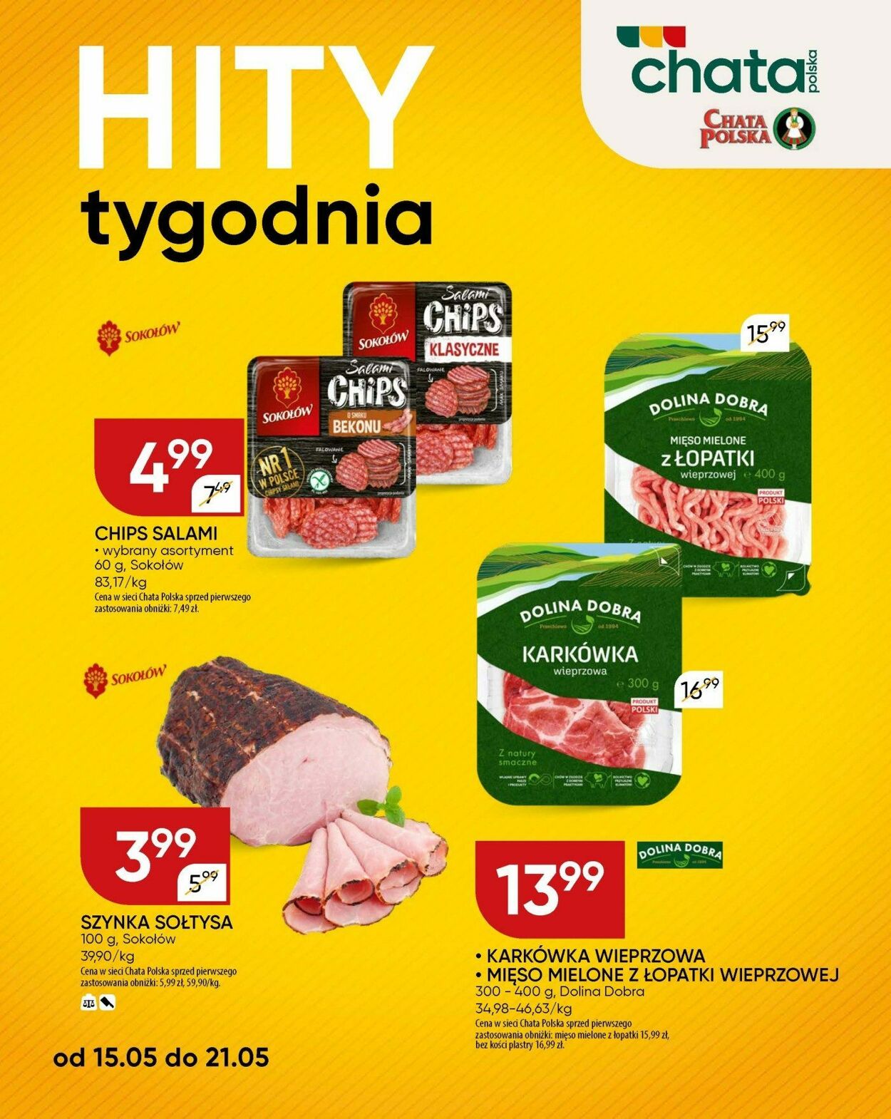 Gazetka Chata Polska 22.05.2025 - 01.06.2025