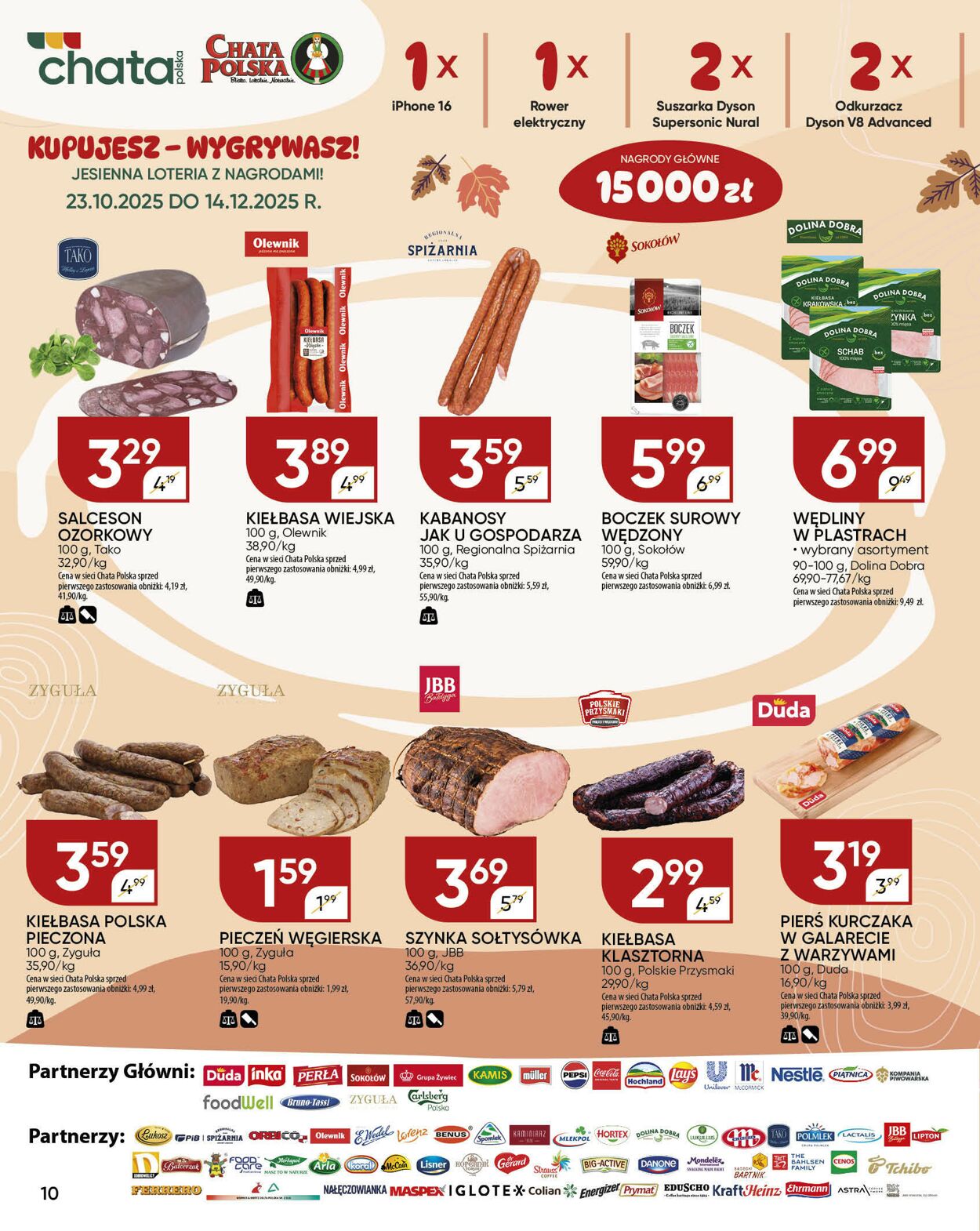 Gazetka Chata Polska 06.11.2025 - 16.11.2025