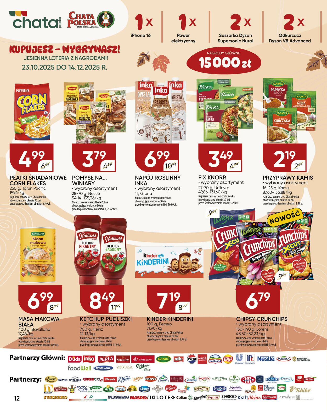 Gazetka Chata Polska 06.11.2025 - 16.11.2025