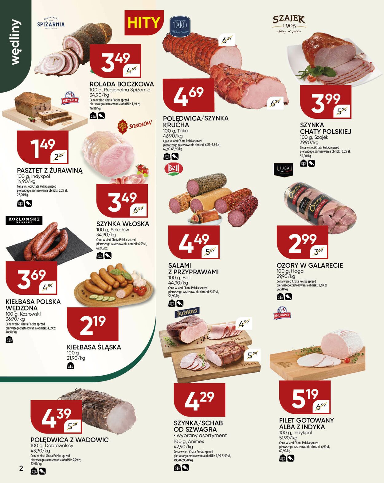 Gazetka Chata Polska 06.11.2025 - 16.11.2025