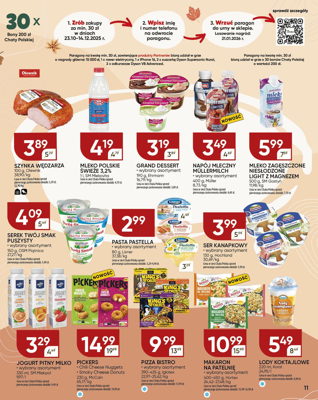 Gazetka Chata Polska 06.11.2025 - 16.11.2025