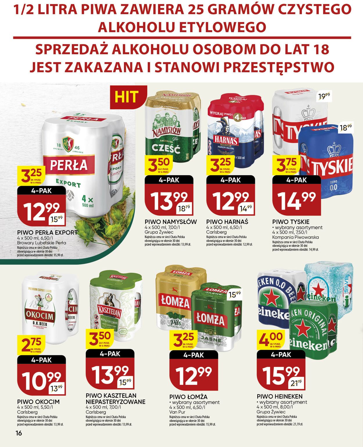 Gazetka Chata Polska 16.12.2024 - 24.12.2024