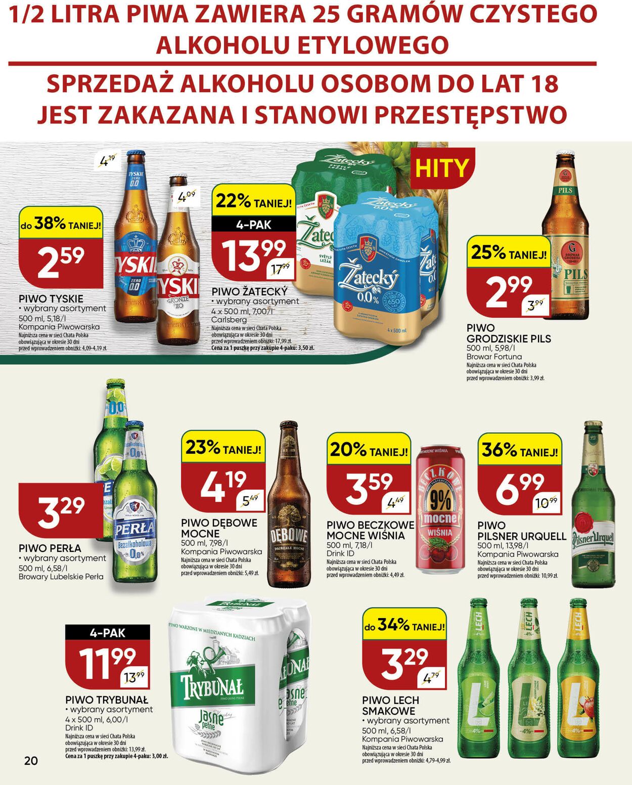 Gazetka Chata Polska 08.04.2026 - 16.04.2026